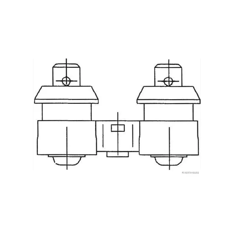 Avertisseur sonore HERTH+BUSS ELPARTS 56370045 - Visuel 1