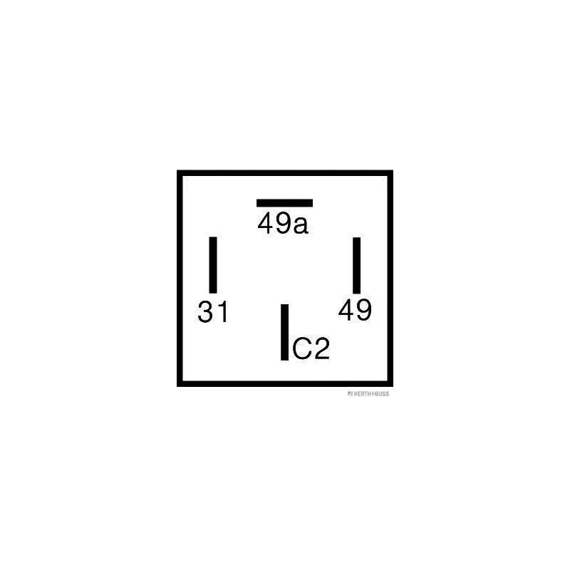 Centrale clignotante HERTH+BUSS ELPARTS 75605096 - Visuel 1