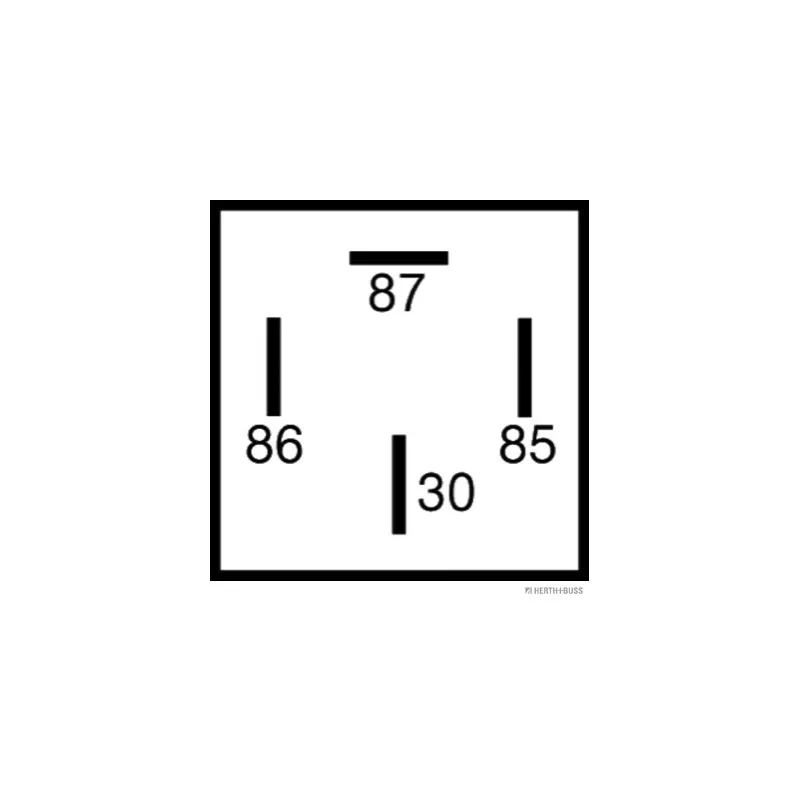 Relais, courant de travail HERTH+BUSS ELPARTS 75613121 - Visuel 1