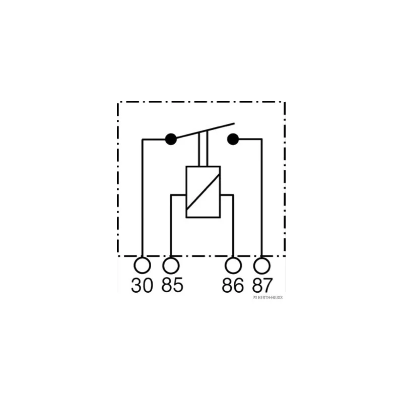 Relais, courant de travail HERTH+BUSS ELPARTS 75613121 - Visuel 2