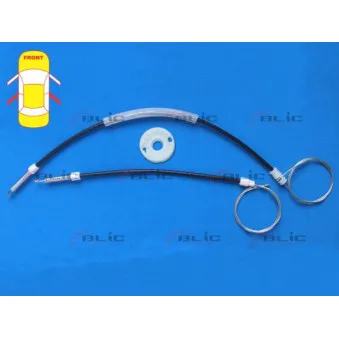 Kit de réparation, lève-vitre BLIC 6205-08-016814P