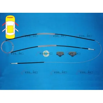 Kit de réparation, lève-vitre BLIC OEM 6K3837401B