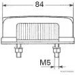 HERTH+BUSS ELPARTS 84750016 - Feu éclaireur de plaque