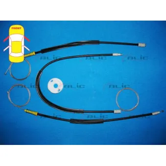 Kit de réparation, lève-vitre BLIC OEM 9222L2