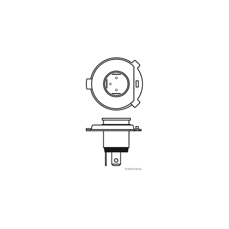 Ampoule, projecteur longue portée HERTH+BUSS ELPARTS 89901051 - Visuel 1