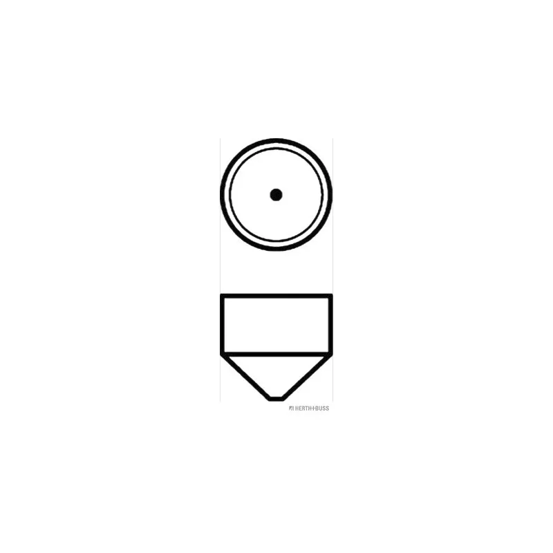 Ampoule HERTH+BUSS ELPARTS 89901081 - Visuel 1