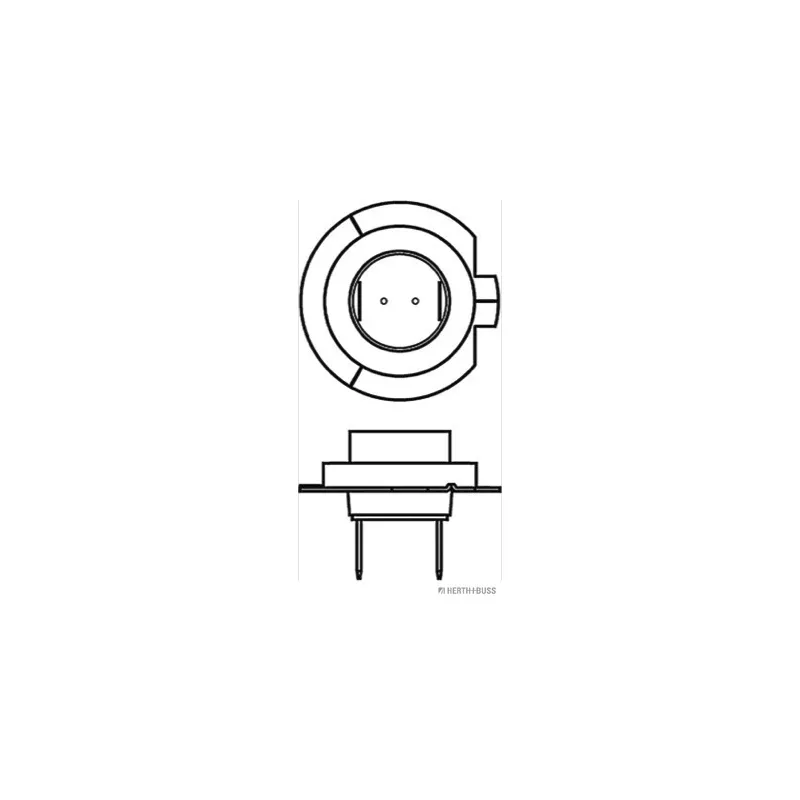 Ampoule, projecteur longue portée HERTH+BUSS ELPARTS 89901202 - Visuel 1