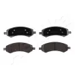 Jeu de 4 plaquettes de frein avant ASHIKA [50-00-0096]