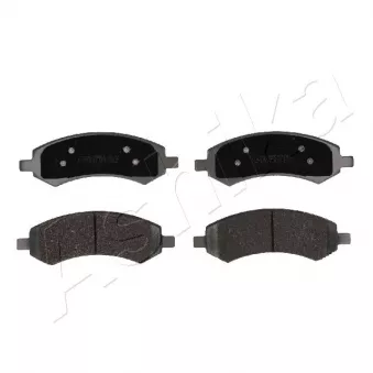 Jeu de 4 plaquettes de frein avant ASHIKA OEM 68334862AA