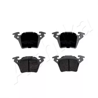 Jeu de 4 plaquettes de frein arrière ASHIKA OEM 0034200220