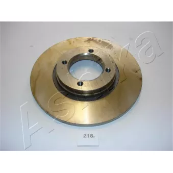 Jeu de 2 disques de frein avant ASHIKA 60-02-218