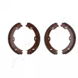 ASHIKA GF-0510AF - Jeu de mâchoires de frein