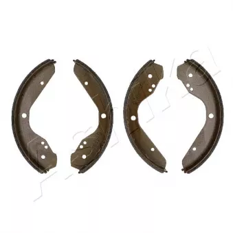 Jeu de mâchoires de frein ASHIKA GF-0912AF