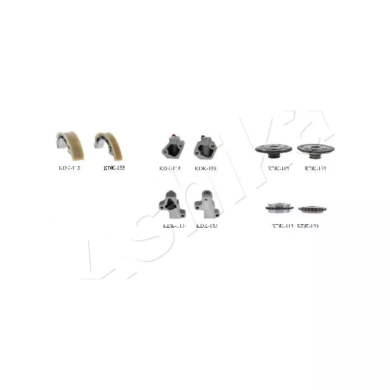 Kit de distribution par chaîne ASHIKA KCK113 - Visuel 1