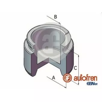 Piston, étrier de frein AUTOFREN SEINSA D025318