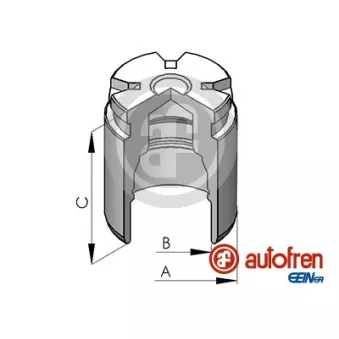 Piston, étrier de frein AUTOFREN SEINSA D025530