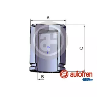 Piston, étrier de frein AUTOFREN SEINSA D025568