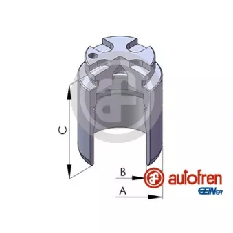 Piston, étrier de frein AUTOFREN SEINSA D025629