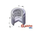 Piston, étrier de frein AUTOFREN SEINSA [D02563]