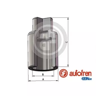 Piston, étrier de frein AUTOFREN SEINSA [D025640]