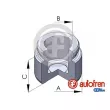 Piston, étrier de frein AUTOFREN SEINSA [D025672]