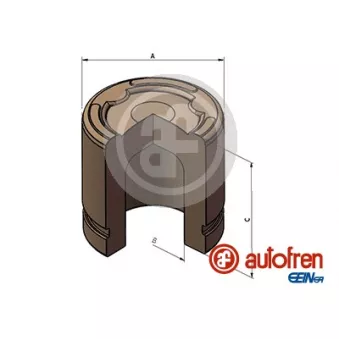 Piston, étrier de frein AUTOFREN SEINSA OEM 95522643