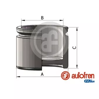 Piston, étrier de frein AUTOFREN SEINSA D025761 pour MAZDA B SERIE 2.5 D - 84cv