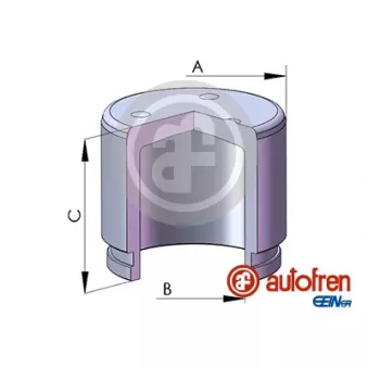 Piston, étrier de frein AUTOFREN SEINSA D025794 pour DAEWOO MUSSO 2.9 D - 99cv