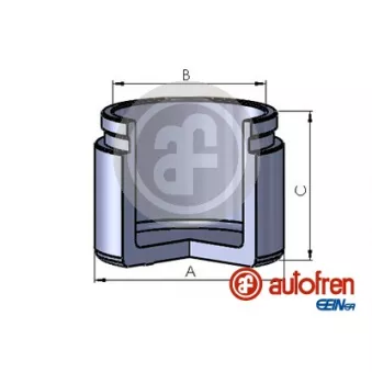 Piston, étrier de frein AUTOFREN SEINSA D025873
