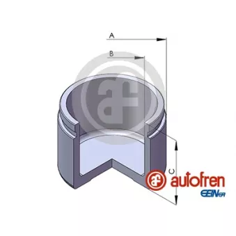 Piston, étrier de frein AUTOFREN SEINSA D02595 pour MERCEDES-BENZ EQC EQC 400 4-matic - 408cv