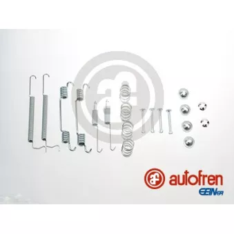 Kit d'accessoires, mâchoire de frein AUTOFREN SEINSA D3898A