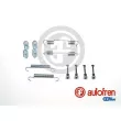 Kit d'accessoires, mâchoires de frein de stationnement AUTOFREN SEINSA [D3944A]