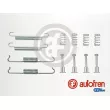 Kit d'accessoires, mâchoires de frein de stationnement AUTOFREN SEINSA [D3956A]