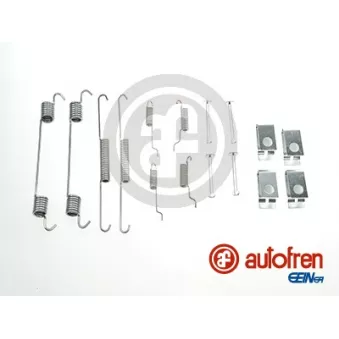 Kit d'accessoires, mâchoire de frein AUTOFREN SEINSA OEM b59726380