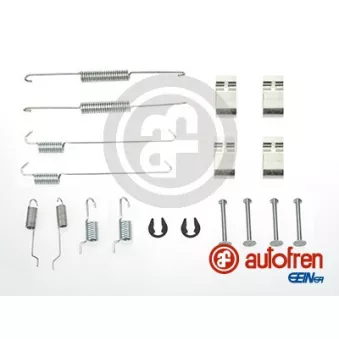 Kit d'accessoires, mâchoire de frein AUTOFREN SEINSA D3996A