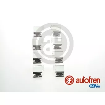 Kit d'accessoires, plaquette de frein à disque AUTOFREN SEINSA D42343A