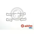 Kit d'accessoires, plaquette de frein à disque AUTOFREN SEINSA [D42345A]