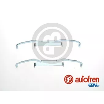 Kit d'accessoires, plaquette de frein à disque AUTOFREN SEINSA D42390A