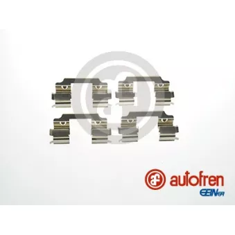 Kit d'accessoires, plaquette de frein à disque AUTOFREN SEINSA D42478A