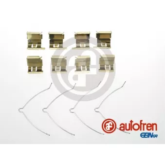 Kit d'accessoires, plaquette de frein à disque AUTOFREN SEINSA OEM 04465YZZAB