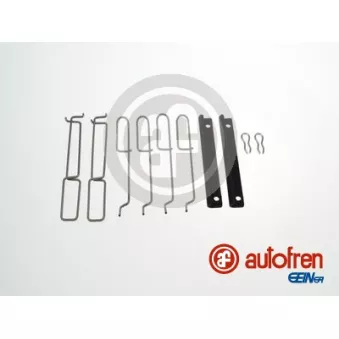 Kit d'accessoires, plaquette de frein à disque AUTOFREN SEINSA D42573A