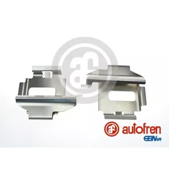 Kit d'accessoires, plaquette de frein à disque AUTOFREN SEINSA D42580A