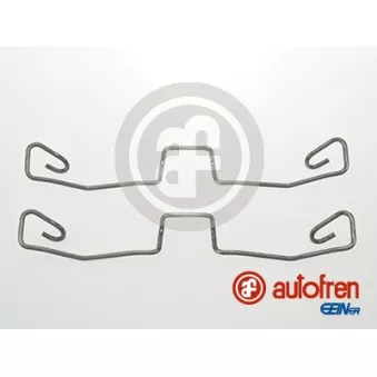 Kit d'accessoires, plaquette de frein à disque AUTOFREN SEINSA D42619A