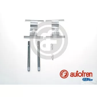 Kit d'accessoires, plaquette de frein à disque AUTOFREN SEINSA D42681A
