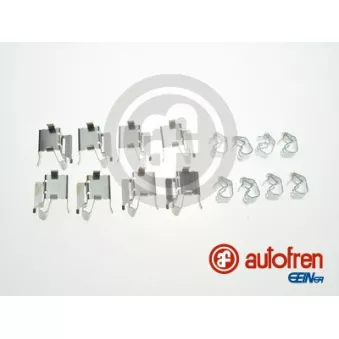 Kit d'accessoires, plaquette de frein à disque AUTOFREN SEINSA [D42869A]