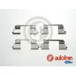 Kit d'accessoires, plaquette de frein à disque AUTOFREN SEINSA [D42883A]