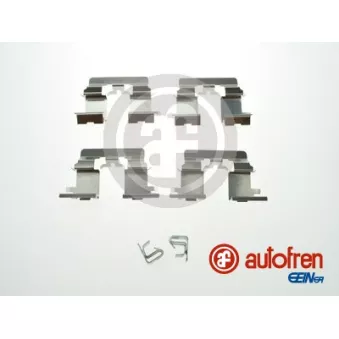 AUTOFREN SEINSA D42912A - Kit d'accessoires, plaquette de frein à disque