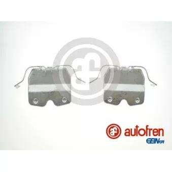 Kit d'accessoires, plaquette de frein à disque AUTOFREN SEINSA OEM 34116798126