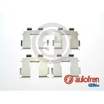 AUTOFREN SEINSA D42939A - Kit d'accessoires, plaquette de frein à disque