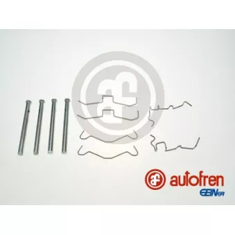 Kit d'accessoires, plaquette de frein à disque AUTOFREN SEINSA D42999A